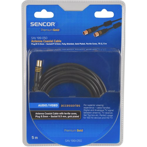 Antenní koaxiální kabel Sencor SAV 199-050